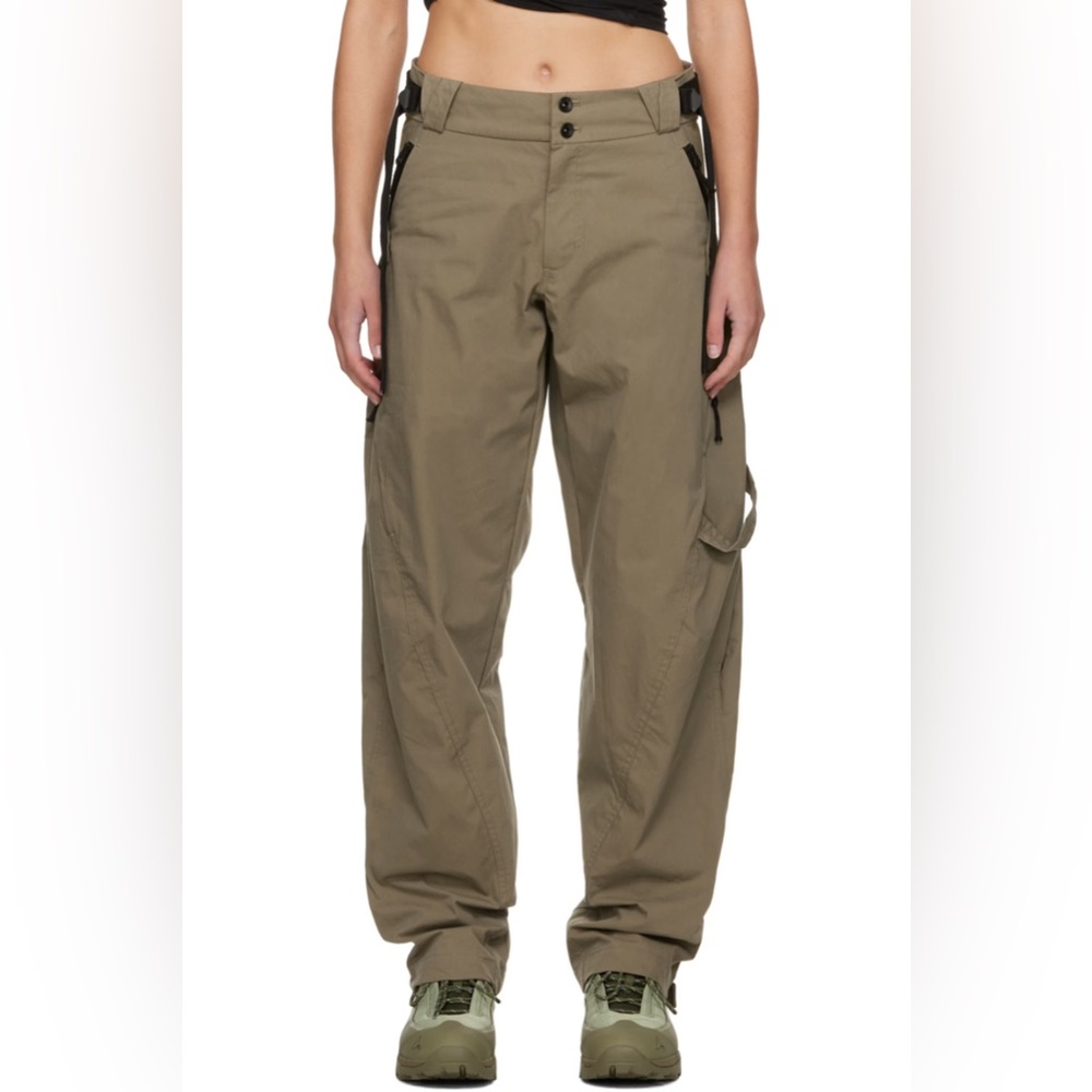 HYEIN SEO GRAY Vented Trousers